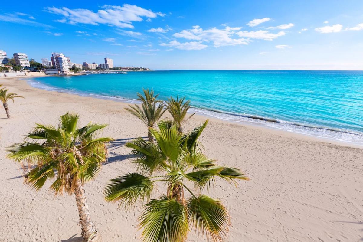Apartamento En Playa De La Albufereta Alicante Eksteriør bilde